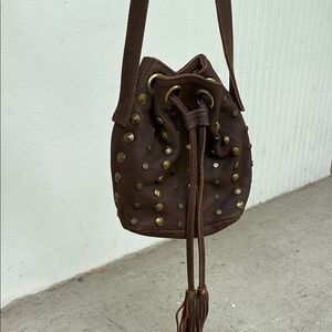 Sabrina Tach drawstring bag